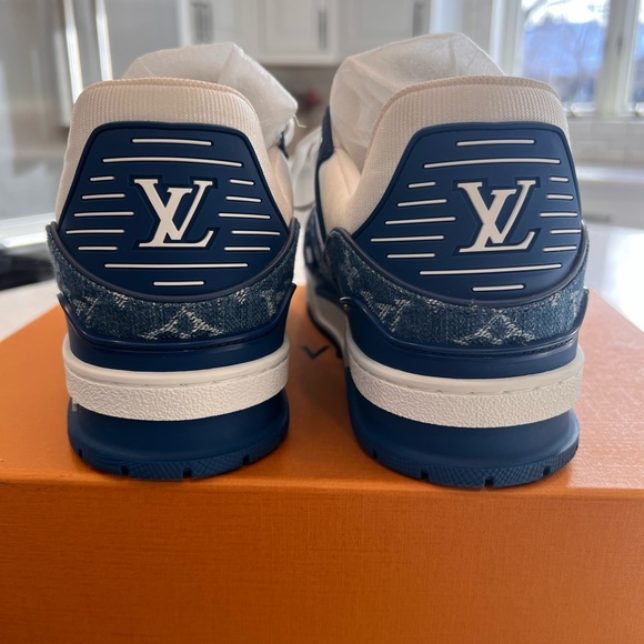 Louis Vuitton Trainer Monogram Denim - Picture 3 of 6